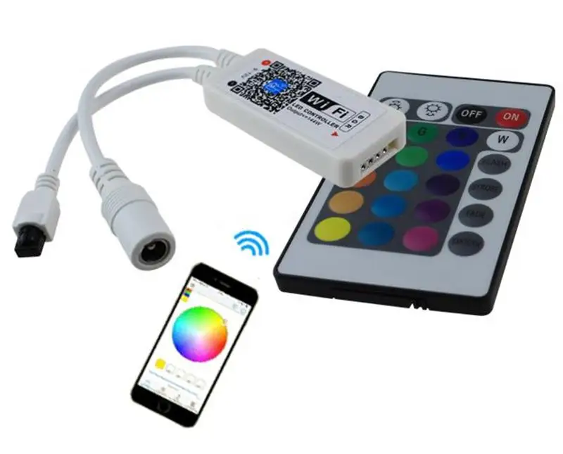 Фото 5 шт., мини-контроллер RGB/RGBW для светодиодных лент SMD3528 SMD5050 №2