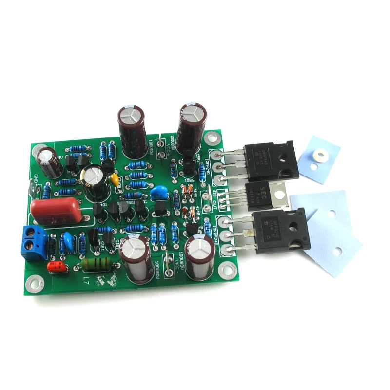 Lusya 2 шт класс AB MOSFET L7 аудио усилитель мощности двухканальный усилитель доска 350 Вт* 2 DIY/Готовая