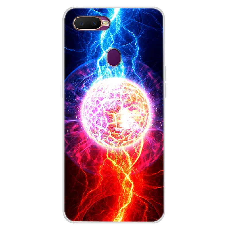 08 Силиконовый чехол для OPPO A7 Cover AX7 Soft Art Star Space Print Back чехол для OPPO A5S AX5S AX7 Pro A7 прозрачный чехол-бампер для телефона - Цвет: 08