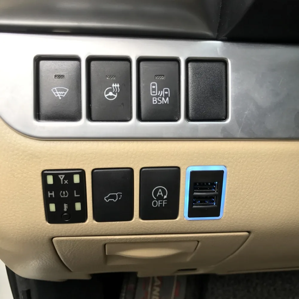 Автомобильное зарядное устройство QC3.0 Quickcharge двойной USB адаптер PDA для телефона DVR