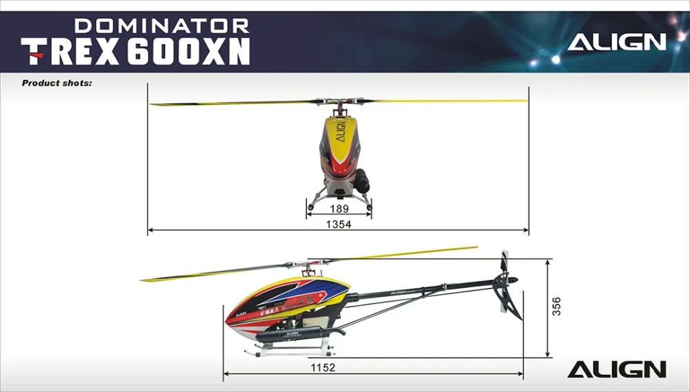 AlIGN T-REX 600XN нитро-вертолет масляный вертолет супер комбо RH60N06XW