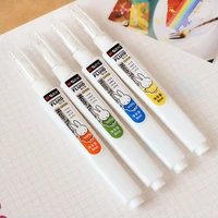1pc large capacity correction fluid multicolored cute rabbit writing error correction office or school stationery supplies