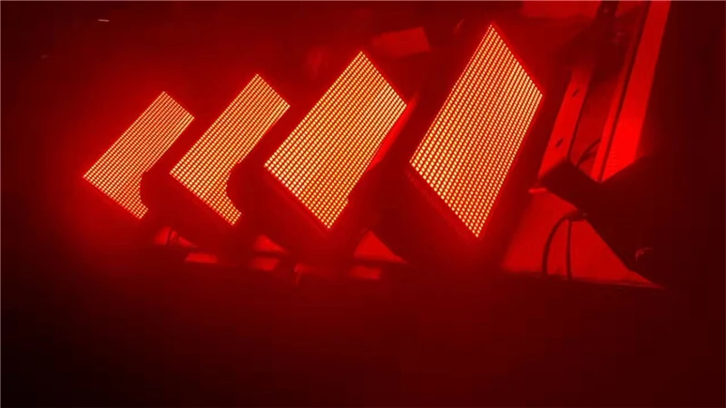 4 шт./лот RGB 3 в 1 яркий светодиодный стробоскоп 1000 Вт dj вспышка сценическое