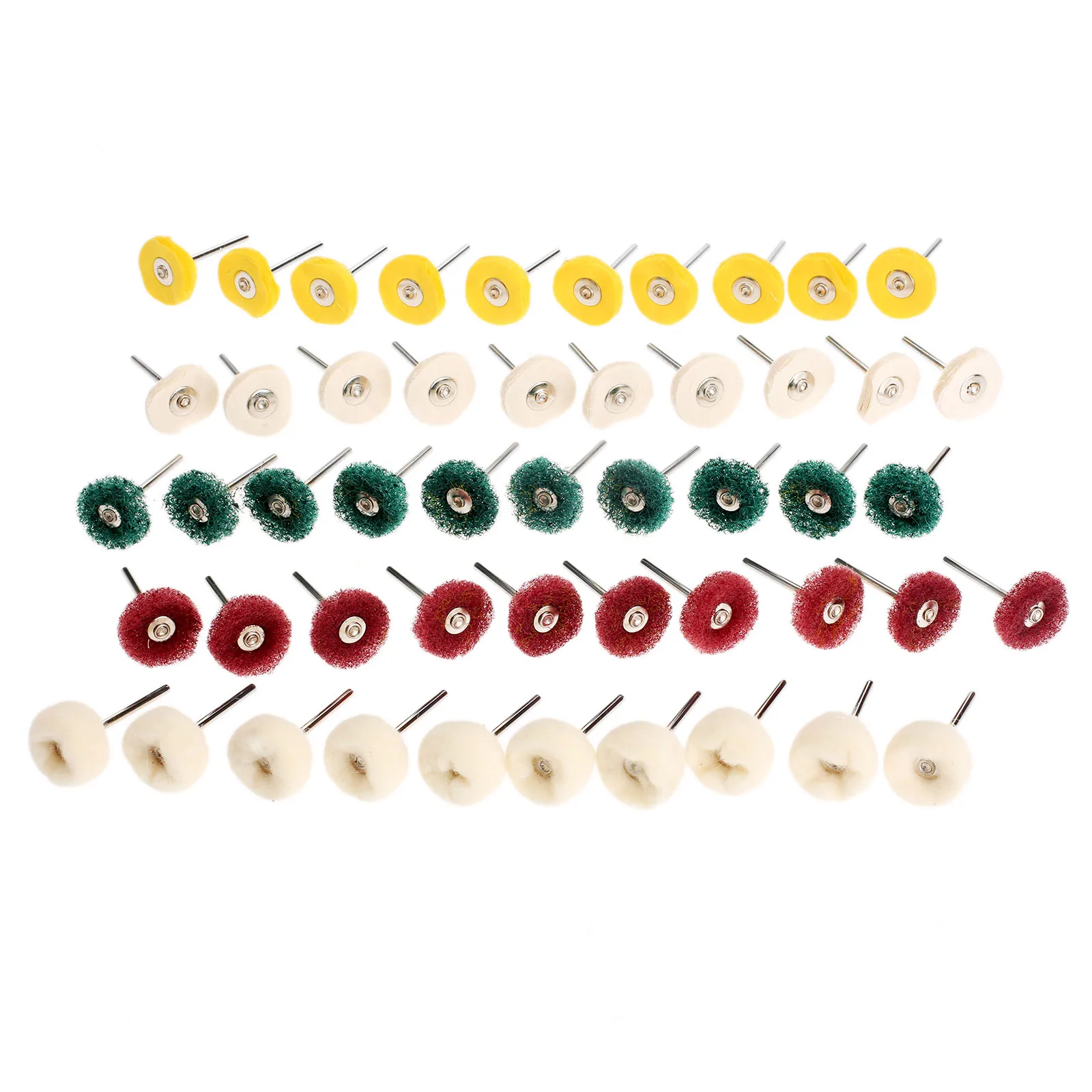 50 шт. Dremel аксессуары тканевые шерстяные стальные абразивные диски кисти