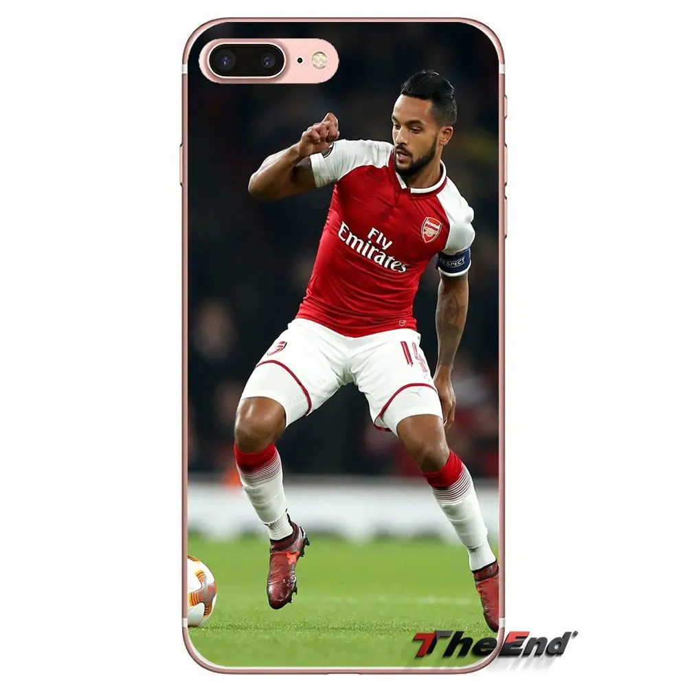 Для sony Xperia Z Z1 Z2 Z3 Z5 компактный M2 M4 M5 E3 T3 XA Aqua LG G4 G5 G3 g2 мини Капа Тео Уолкотт Soccer Star