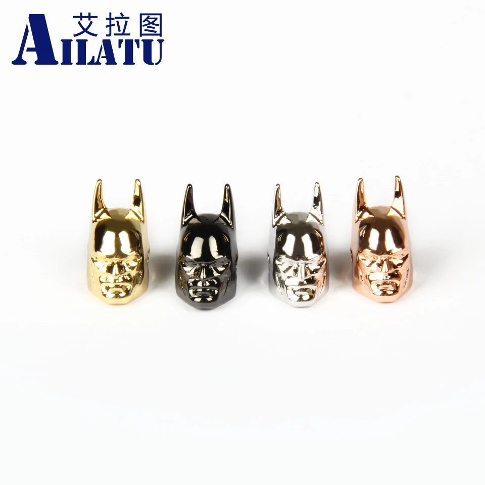 

Ailatu Brand Brave Movie Hero Men to Protect the World Helmet Beads for Fashion Jewelry