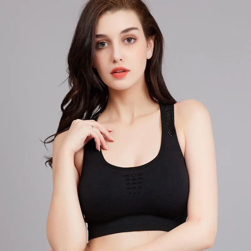 PRYDYC бесшовный спортивный бюстгальтер Топ женский полый топ фитнес йога спорт