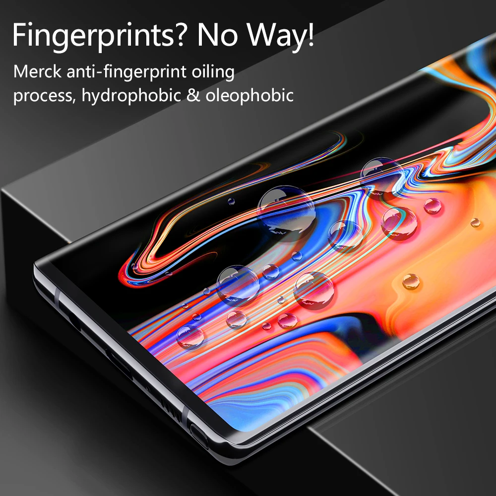 Для Samsung Galaxy S9 S8 Plus защита для экрана 5D 9H закаленное стекло RUIPHONE Note8 Note9 Защитная