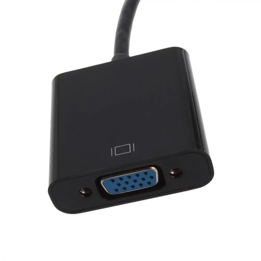 Адаптер HDMI Male VGA RGB Female кабель 1080P HDTV Monitor для ПК в наличии новинка 2017|hdmi male to vga|hdmi