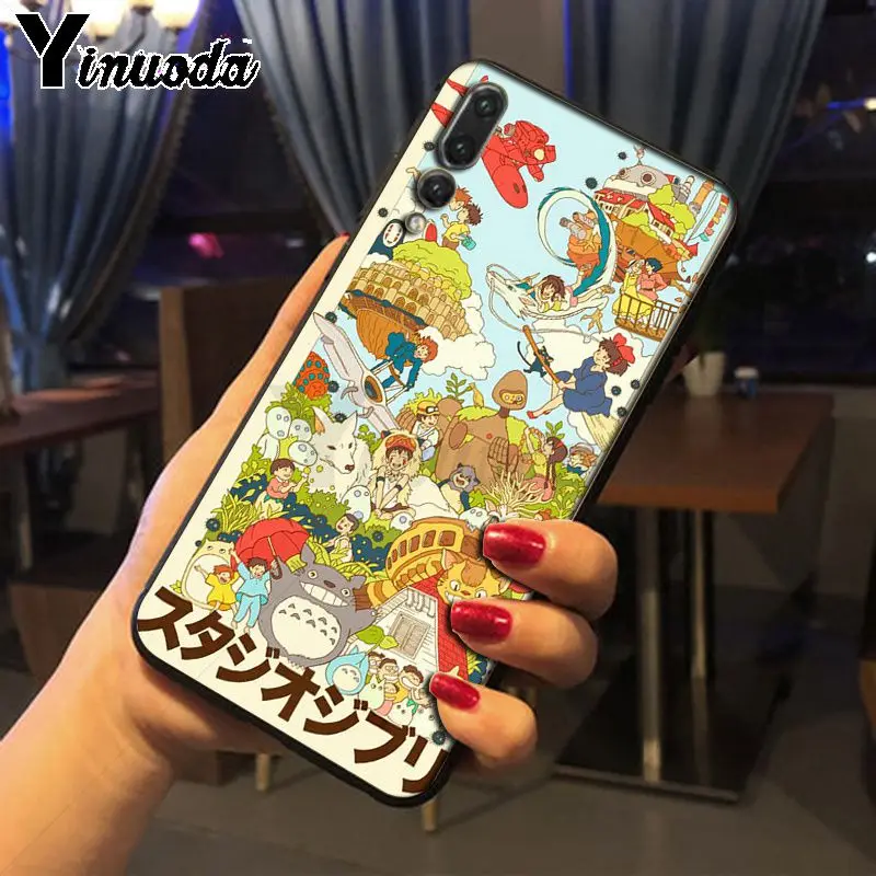 Чехол для телефона Yinuoda Totoro со спиральным выходом Ghibli Miyazaki чехол Huawei nova 3i P10 Plus