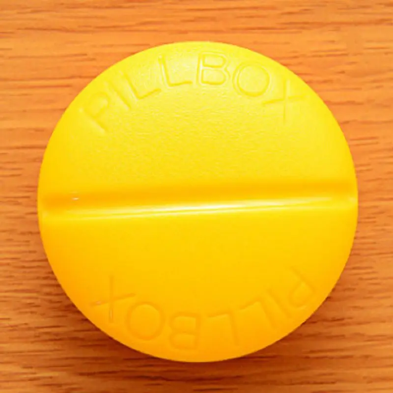 Витаминные таблетки коробка для таблеток органайзер косметики с четырьмя