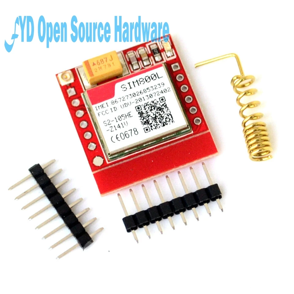 SIM800L GPRS GSM модуль Micro SIM карта ядро четырехдиапазонный TTL последовательный порт