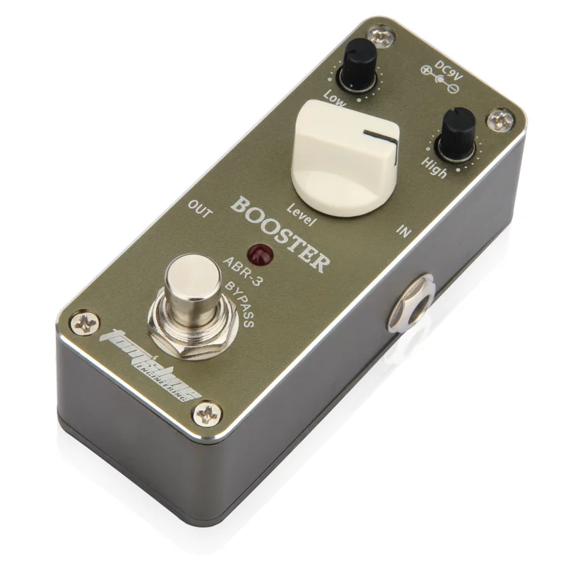 Педаль эффектов для электрогитары Aroma педаль с крепежной лентой корпус из