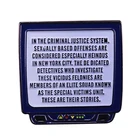 Заколка на лацкан, закон и порядок, детективы Логан и брискоу, подарок, Ретро ТВ значок, специальные пострадавшие истории, ювелирные изделия