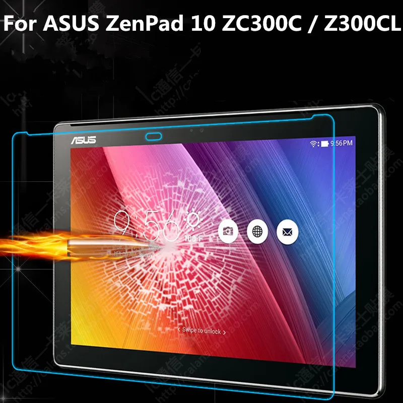 Защитное стекло закаленное для Asus ZenPad 10 Z300C Z300CL Z300CG Z300 Z300M P021 P01T 1 дюйма Z301ML