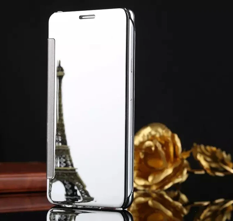 Clear View зеркало смарт-чехол для телефона samsung Galaxy J1 J3 J5 J7 Prime 2016 2017 A3 A5 A7 A8 плюс 2018 Флип