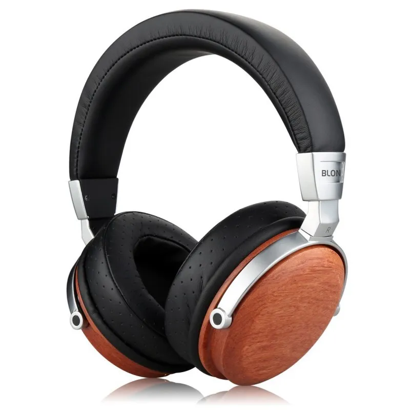 BLON B7S HIFI наушники Hi Fi наушники стерео деревянные динамические наушники вращающийся монитор DJ Auriculares Studio аудио наушники
