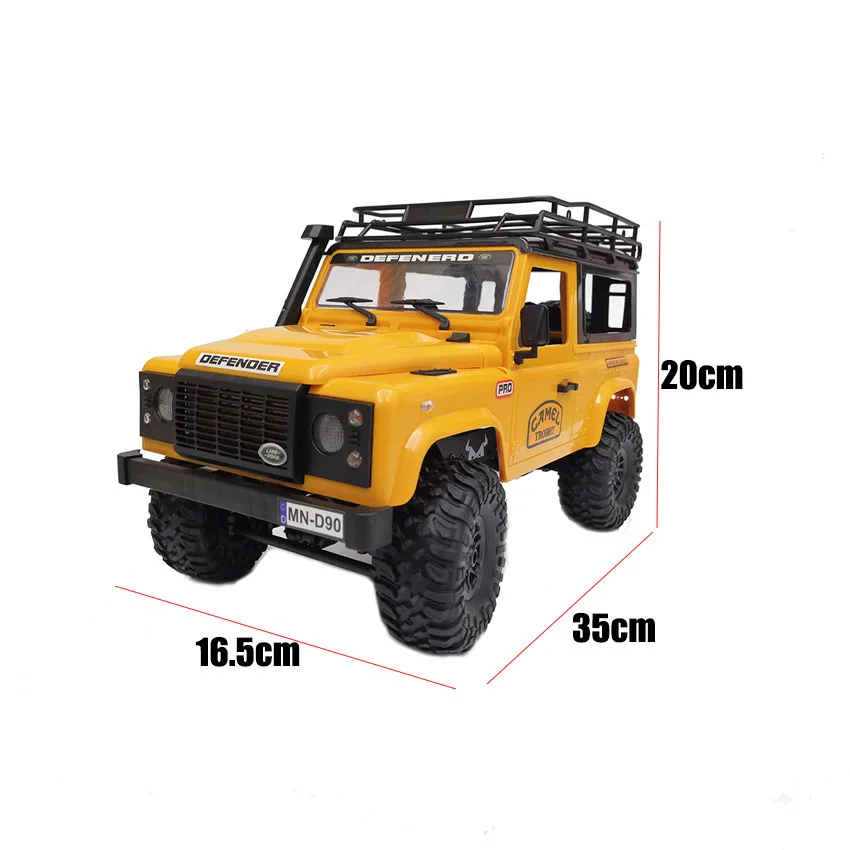 Большой размер 1:12 RC Рок Гусеничный Автомобиль 2 4G 4WD пульт дистанционного