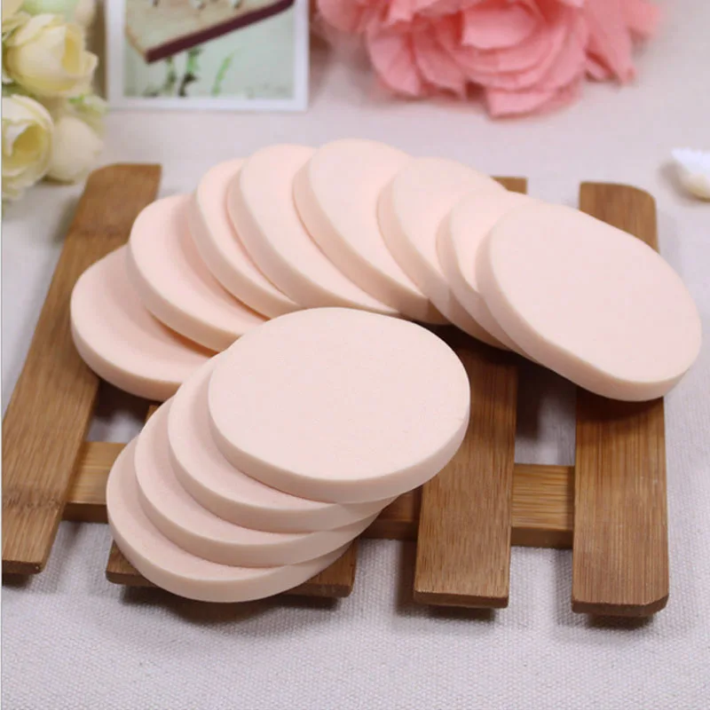 Focallure 8 шт. Красота Макияж лица губки Puff круглый квадратный кожи Цвет сухого и