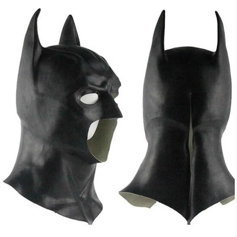 Костюм маска Бэтмена на Хэллоуин для взрослых и детей|batman mask|latex scary masksscary mask |