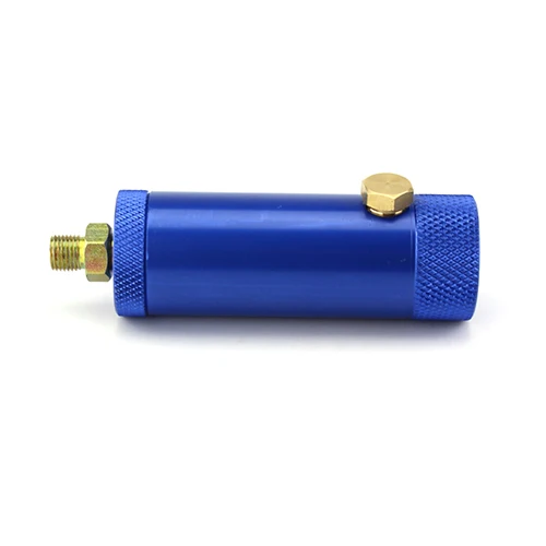 blue2 filter only Пейнтбол PCP высокое давление насос воздушный фильтр 40mpa M10x1 быстрый соединитель вода-масло сепаратор фильтрующие элементы 50 см шланг - Цвет: blue2 filter only