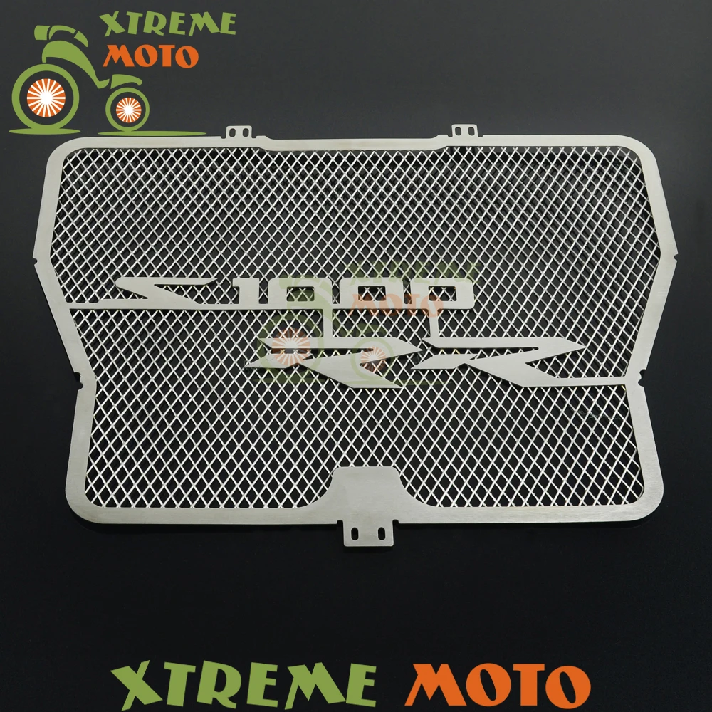 

Stainless Steel Motorcycle Radiator Guard Cover Grille Grill Fuel Tank Protector For S1000RR 2009-2016 10 11 12 13 14 15
