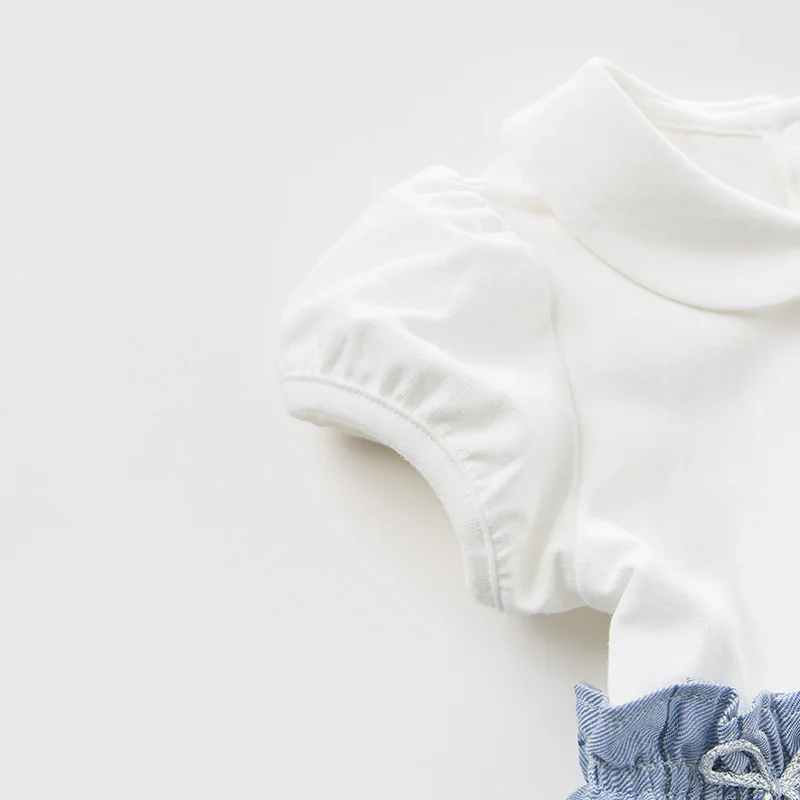 DB10124 dave bella летнее платье для маленьких девочек милое клетчатое принцессы с
