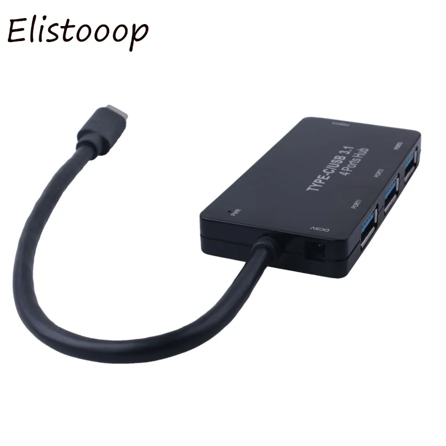 2018 USB 3.0 Type C Hub к 3 1 4 порта адаптер со стандартной мощностью до 10 Гбит/с SUP порт win7/3 0