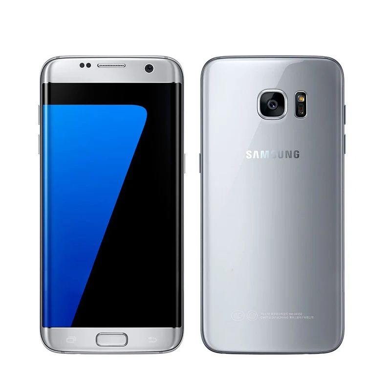 Разблокированный сотовый телефон samsung Galaxy S7 edge G935P/A/V/F 5 дюймов экран 4GBRAM 32 Гб rom 4G LTE