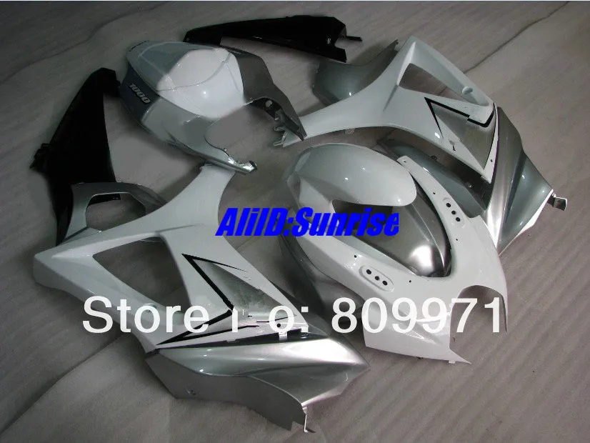 S424 NEWESR серебристо-черный полный обтекатель для SUZUKI GSXR1000 2007 2008 Φ 07 08 K7 | Автомобили