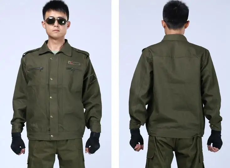 Форма охранника Камуфляж Комбинезоны костюм мужской военной камуфляжная одежда