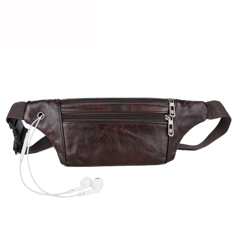 NBSA Мужские Винтажные Сумки из натуральной кожи G Bolsas Couro Fanny Pack мужские маленькие