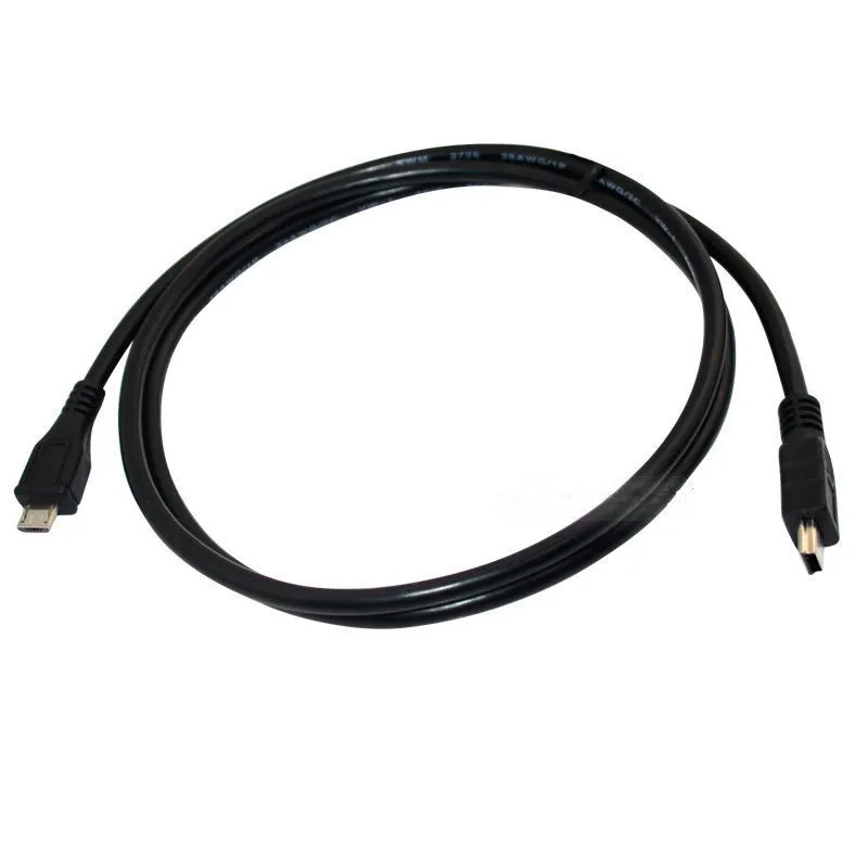 0 25 м USB 2 Mini B 5-контактный штекер к Micro 5-контактному штекерному кабелю адаптера |