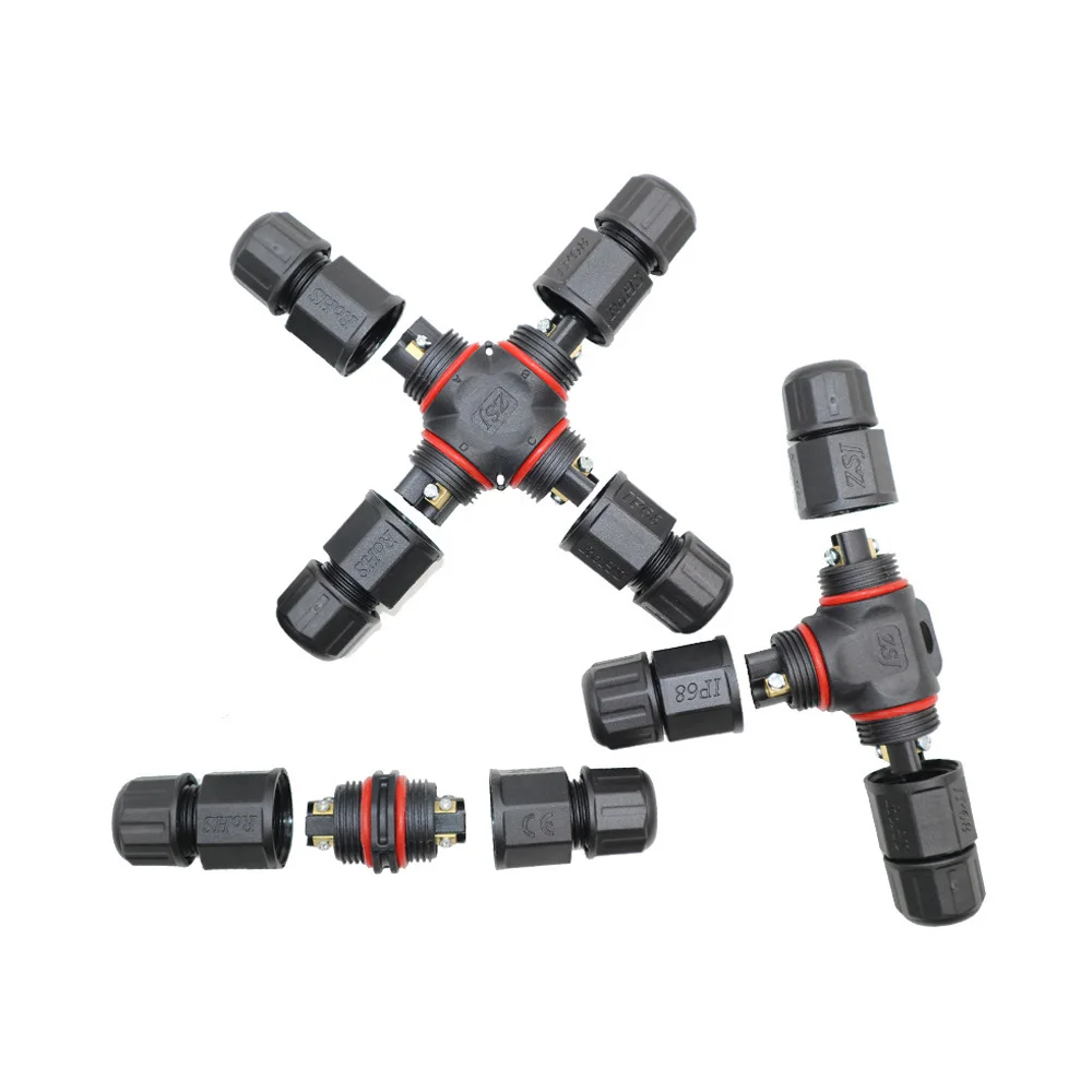 IP68 2 3 4 5 контактный светодиодный электрический кабель водонепроницаемый