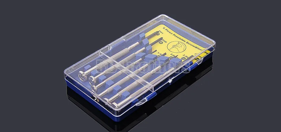 Набор прецизионных мини-отверток 6 в 1 отвертка комбинированная упаковка