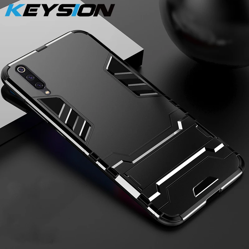 KEYSION чехол для телефона Samsung Galaxy A50 A70 A40 A30 A20 армированный Жесткий ПК Мягкий