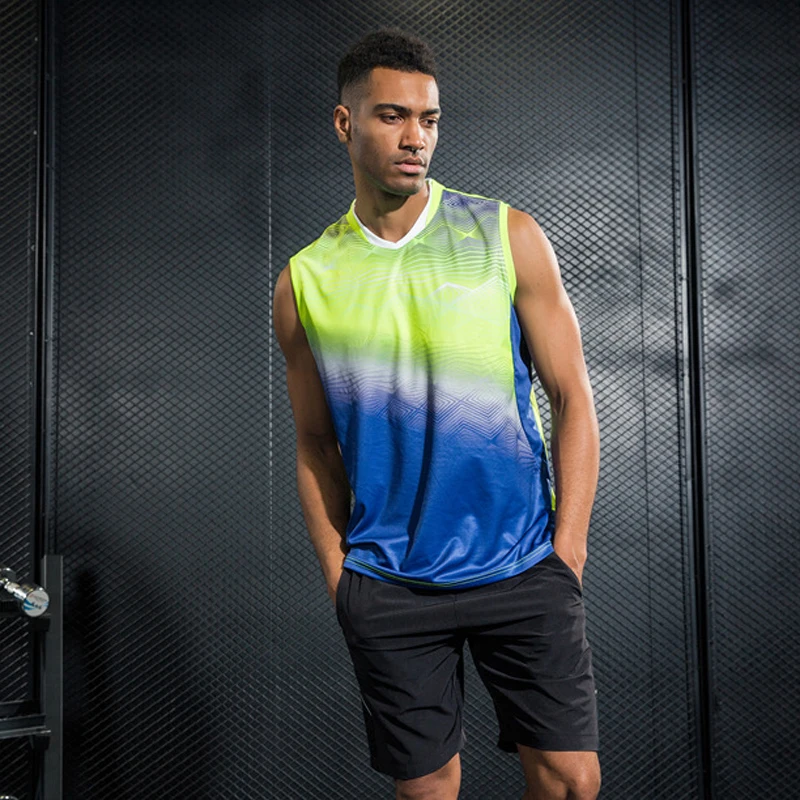 Майка для занятий бодибилдингом рубашка Для Бега Спортзала Спортивная одежда