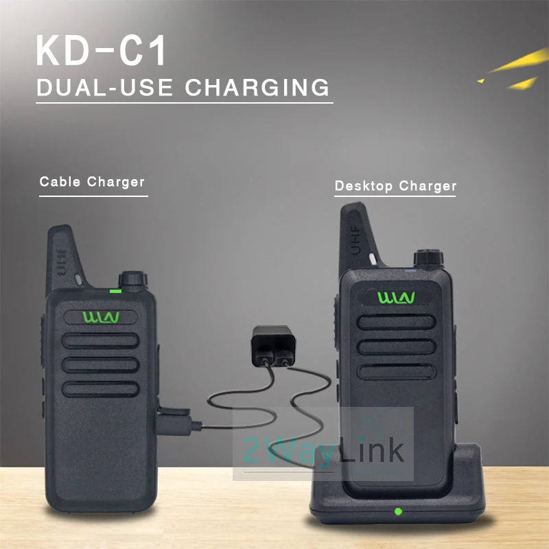 2 шт. WLN KD C1 мини радио 5 Вт иди и болтай Walkie Talkie UHF приемно рации RT22 ZT X6 удобный Ham