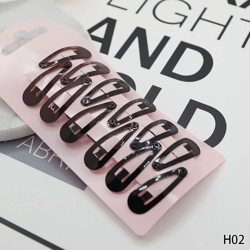 5 пар, цветные металлические милые мини заколки для волос, милые мини детские шпильки для волос, заколки для волос, маленькие аксессуары для волос