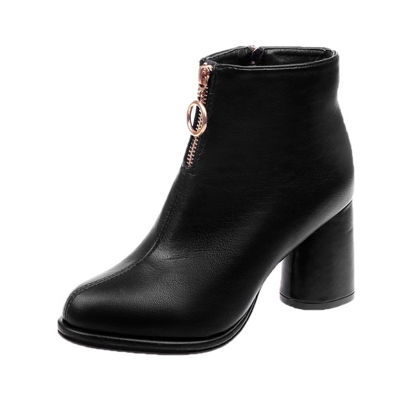 Новые резиновые противоскользящие обувь для женская на застежке молнии