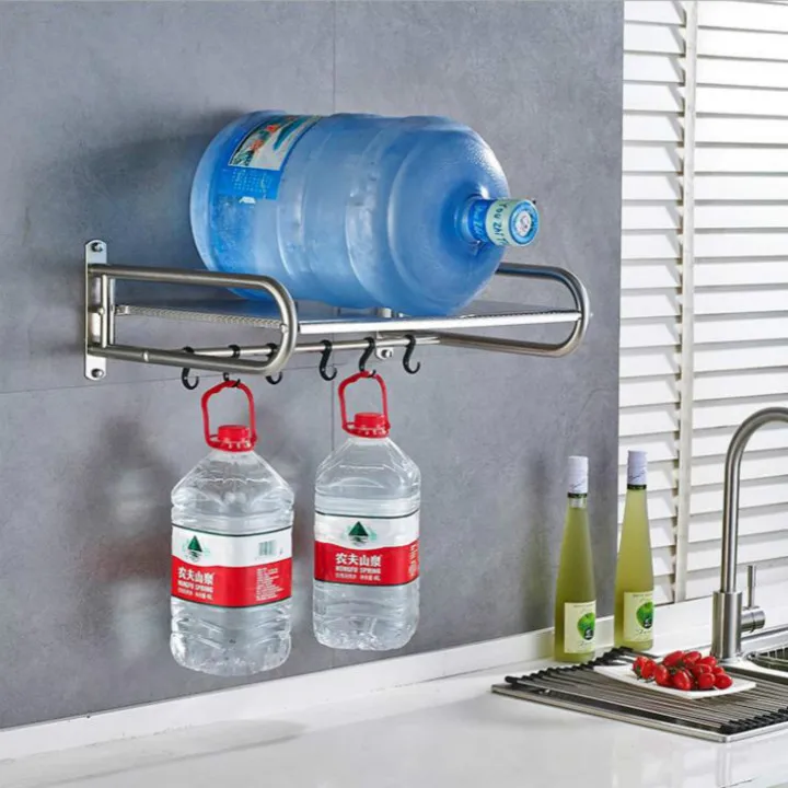 Kitchen Shelf Stainless Steel Microwave Shelf Wall-mounted Oven Shelf Kitchen supplies Storage Rack and Holder