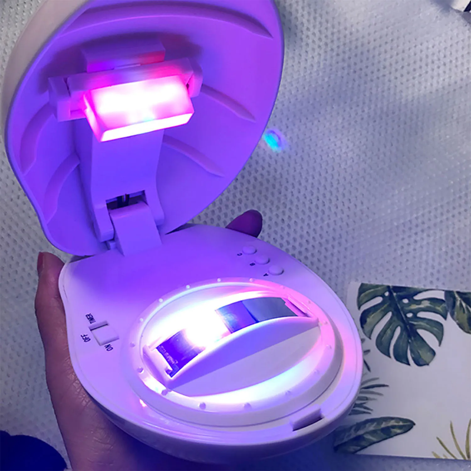 Egg Shaped Romantic Multi Color Rainbow Light LED Night Child Baby Kid Bedroom Atmosphere Room Decoration Projection Lamp | Лампы и