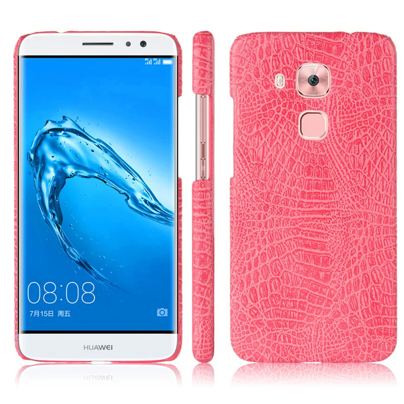 Чехол для Huawei Nova Plus MLA L03 L11 Жесткий ПК с крокодиловым лицевым покрытием + задняя