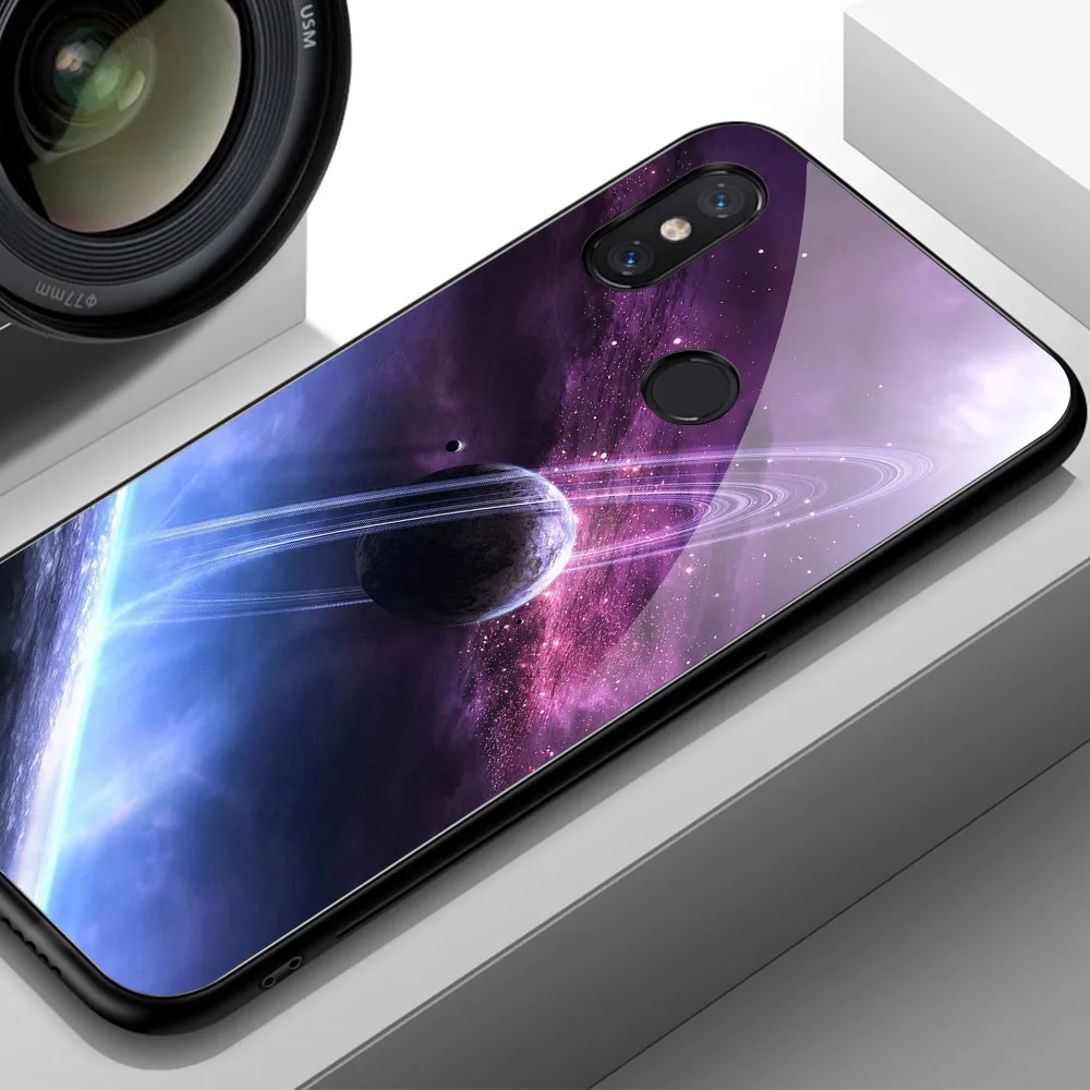 Чехол FinderCase для Xiao mi 8, чехол для Galaxy Space, жесткая Задняя стеклянная крышка для телефона mi x 2 2 s, чехол Xiaomi mi 8 9 SE lite Max 3