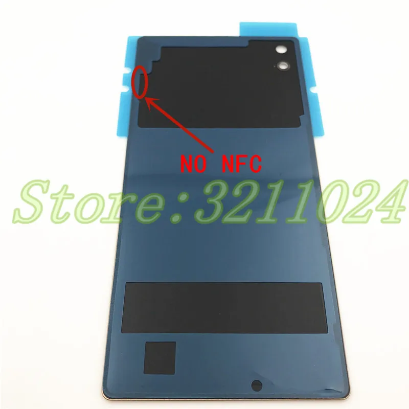 1 шт. Z4 Задняя стеклянная крышка батареи для Sony Xperia Z3 + Plus E6553 чехол Корпус с