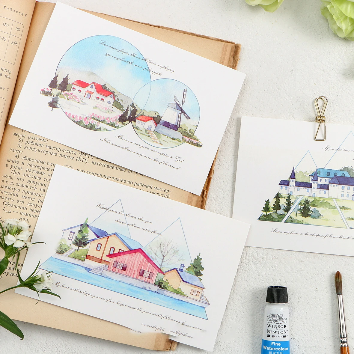 Многофункциональная открытка для скрапбукинга 30 шт. только во сне сделай сам