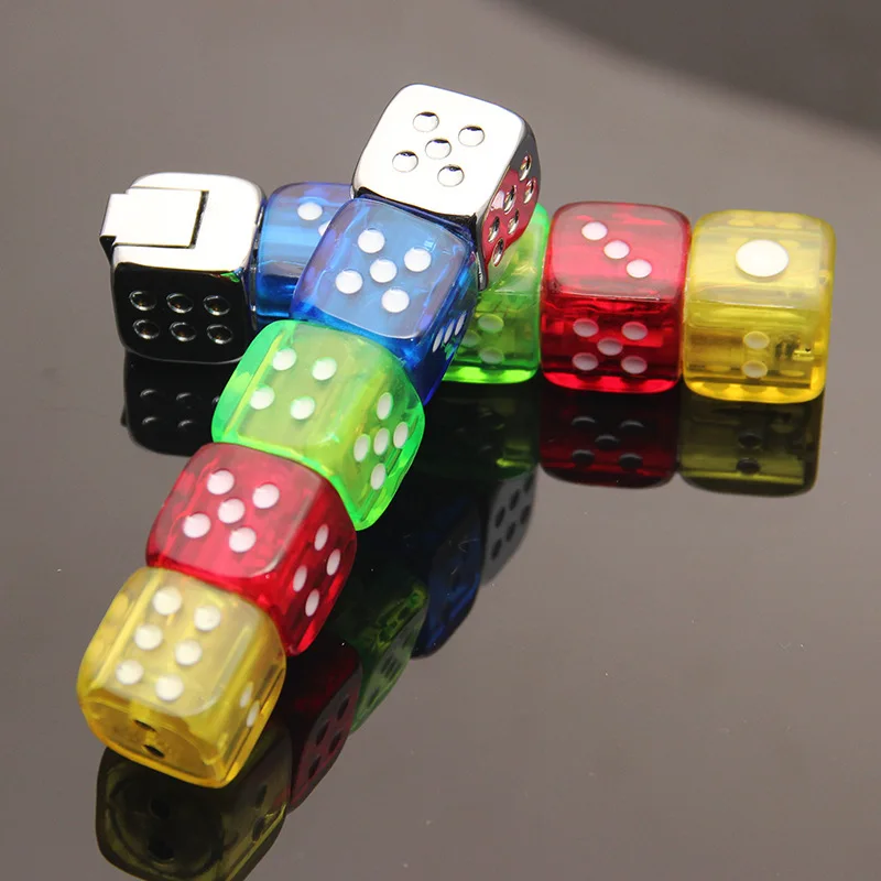 Оригинальное пламя Inflation Dice возможно случайное вращение ленты газовая