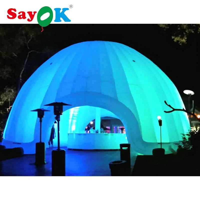 Надувная палатка надувная купольная Igloo рекламная декорация для мероприятий