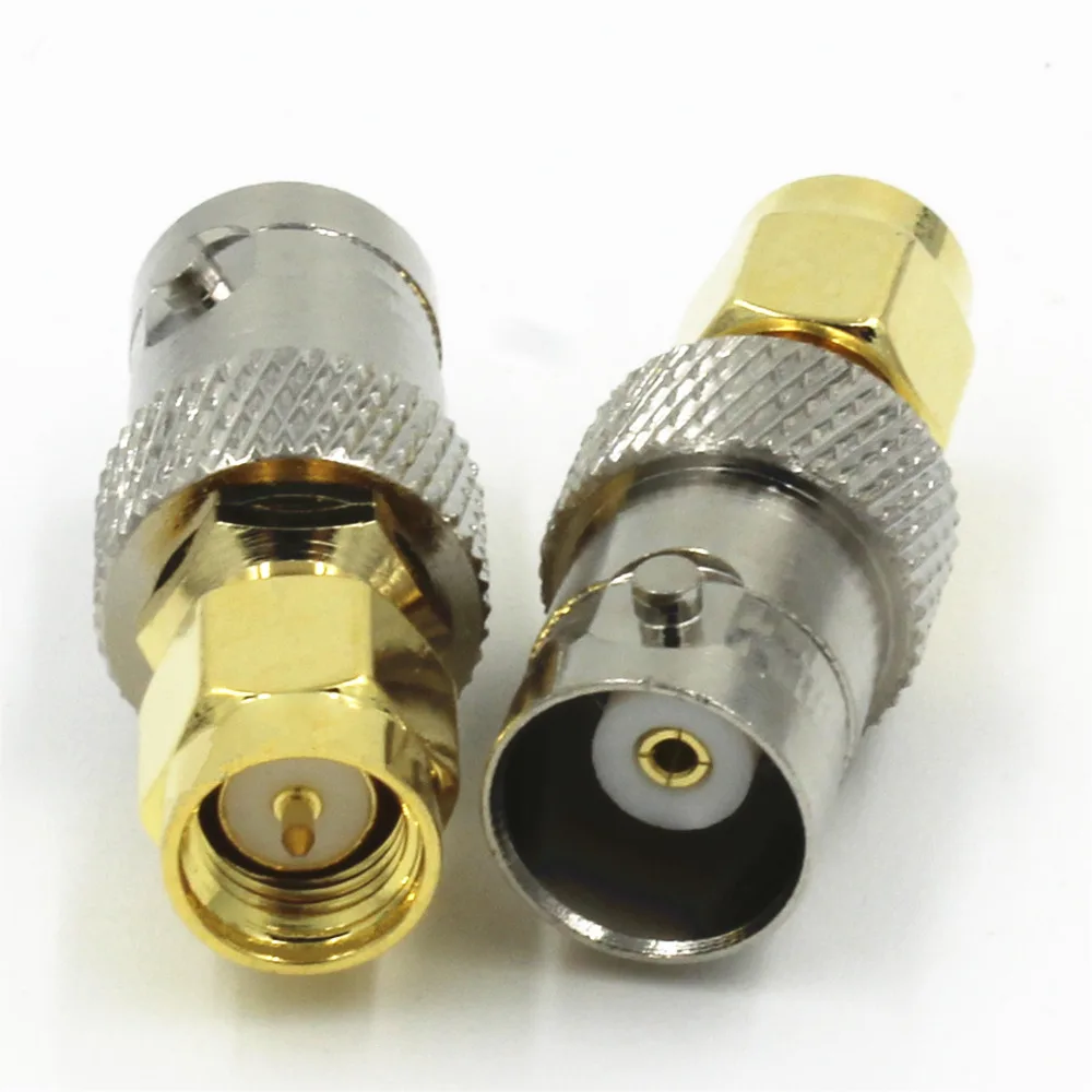 10 шт. байонетное гнездо для SMA штекер РФ Ccoaxial разъем адаптера