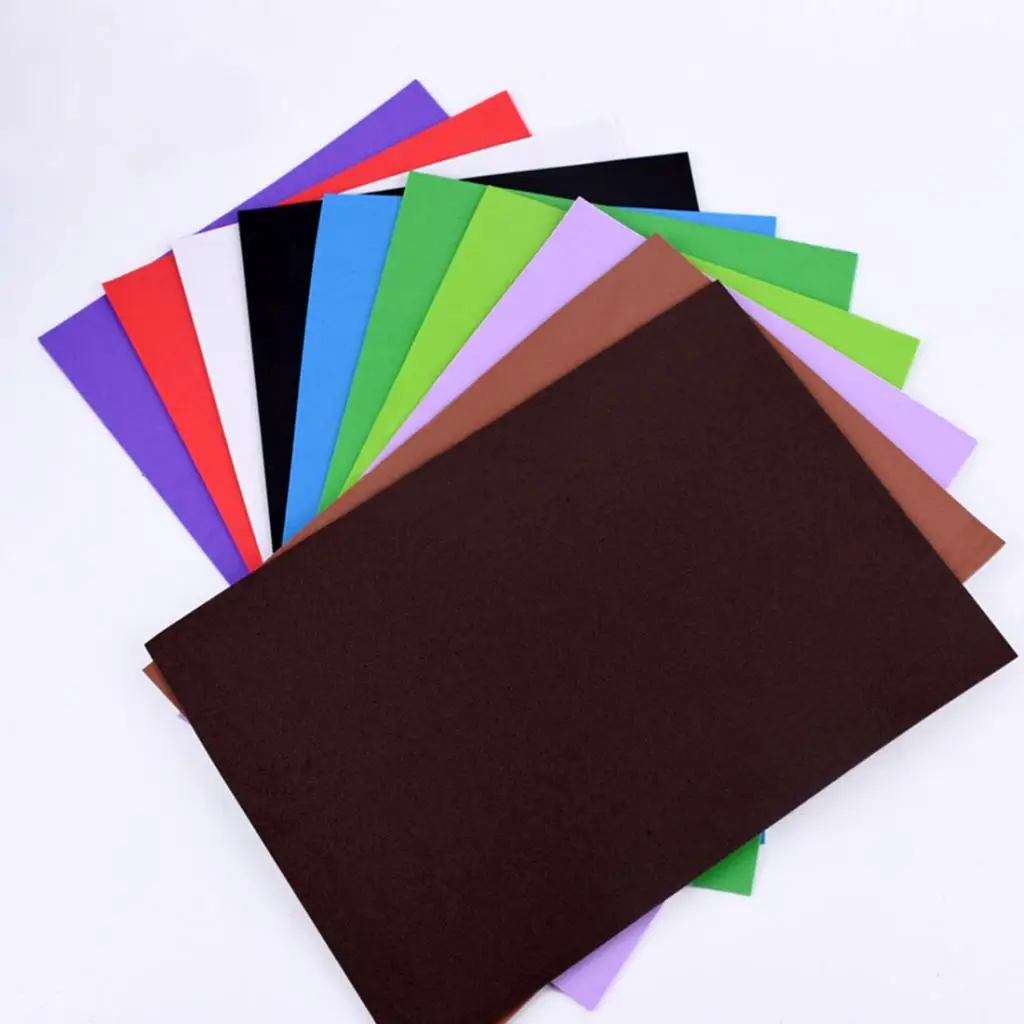 

10 Pieces Common Sponge Foam Paper DIY Accessories Tools for Paper Craft Kids Handmade Hand Craft Colorful Paper Toys